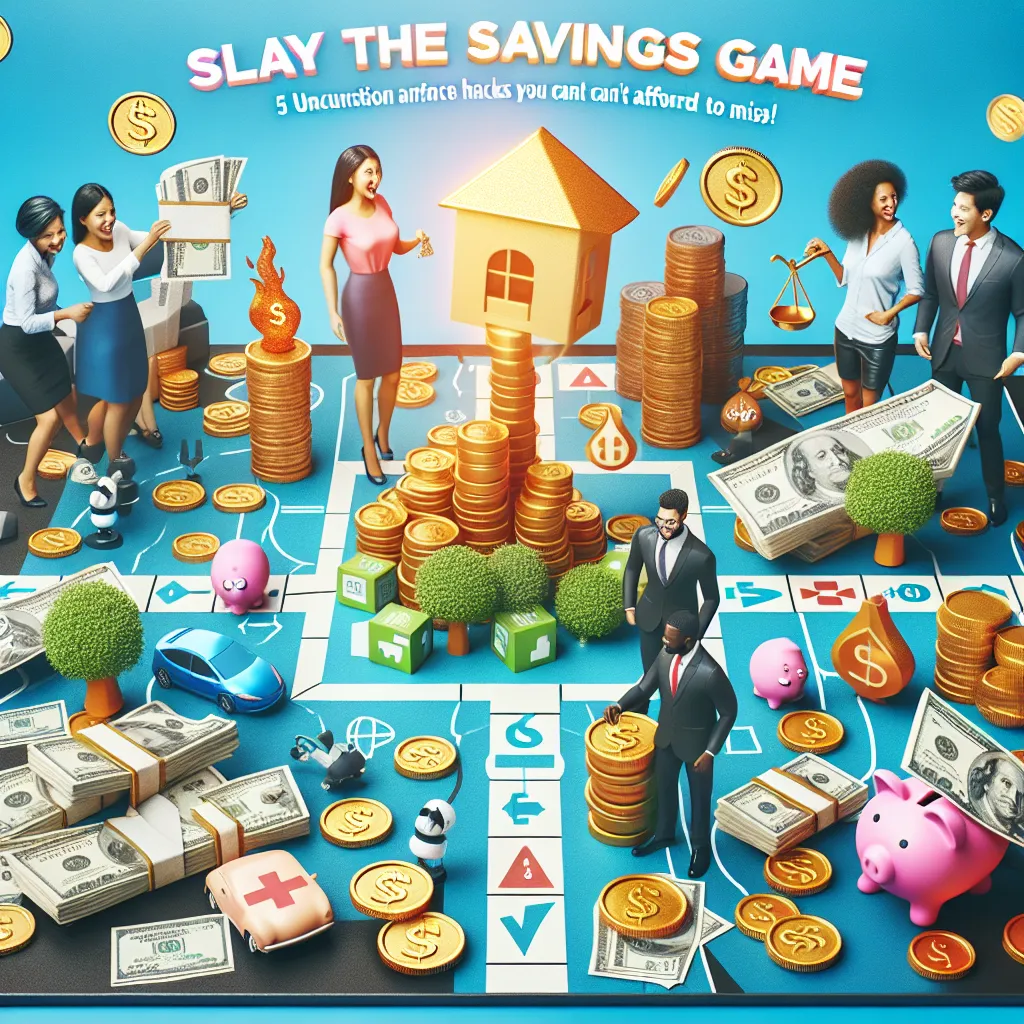 Slay the Savings Game: 5 Unconventional Insurance Hacks You Can't Afford to Miss!