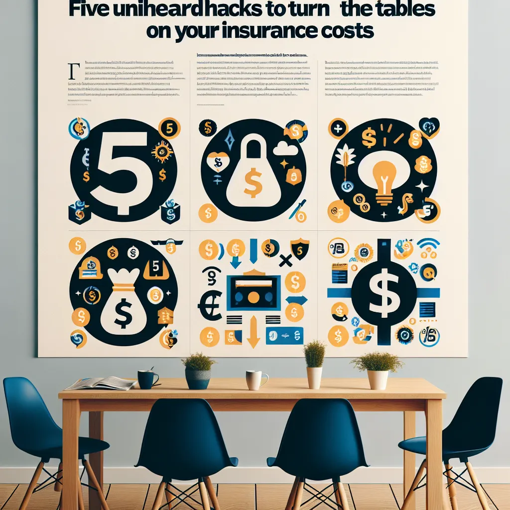 Five Unheard Hacks to Turn the Tables on Your Insurance Costs