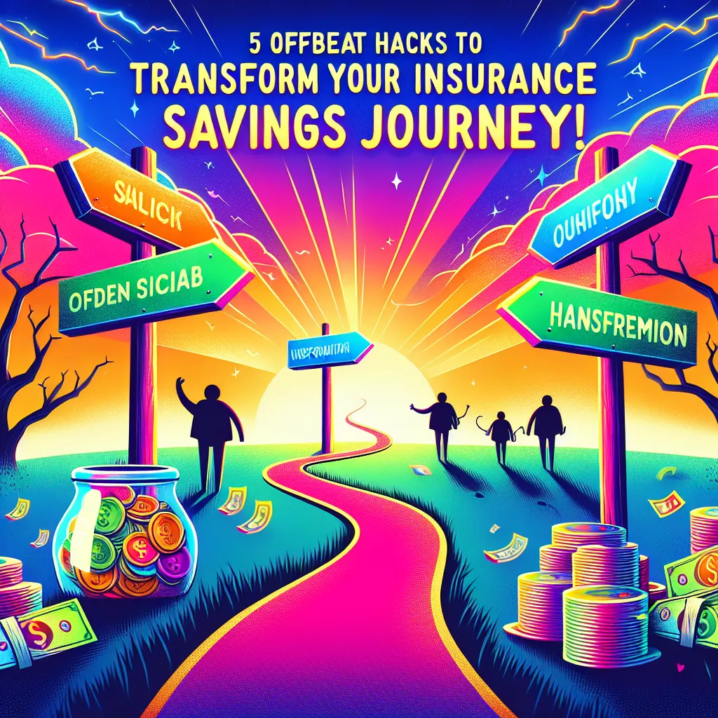 5 Offbeat Hacks to Transform Your Insurance Savings Journey!
