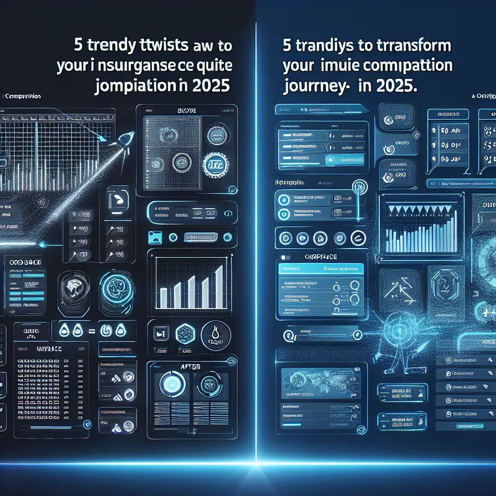 5 Trendy Twists to Transform Your Insurance Quote Comparison Journey in 2025