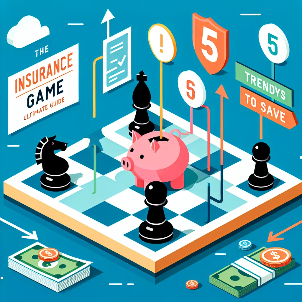 The Ultimate Guide to Playing the Insurance Game: 5 Trendy Ways to Save