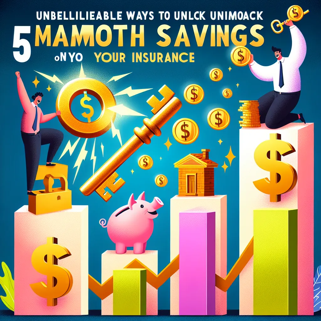 5 Unbelievable Ways to Unlock Mammoth Savings on Your Insurance