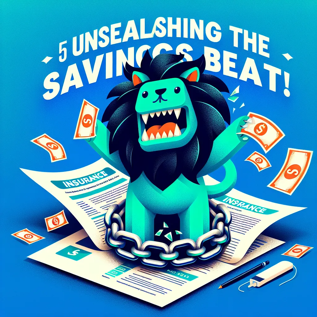 Unleashing the Savings Beast: 5 Insanely Cool Insurance Hacks You Need to Know!
