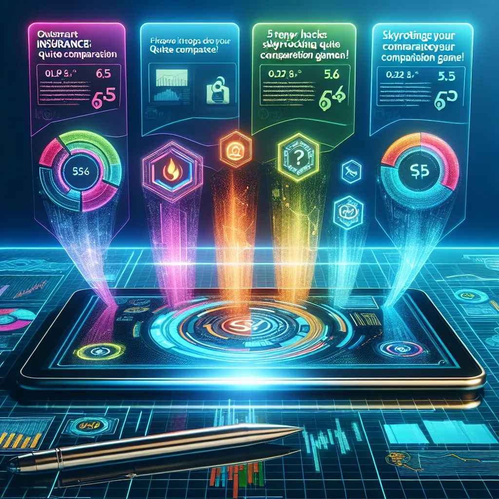 Outsmart Insurance: 5 Trendy Hacks for Skyrocketing Your Quote Comparison Game in 2025!