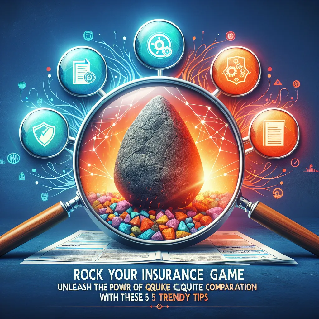 Rock Your Insurance Game: Unleash the Power of Quote Comparison with These 5 Trendy Tips