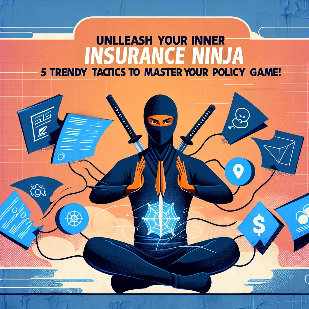 Unleash Your Inner Insurance Ninja: 5 Trendy Tactics to Master Your Policy Game!