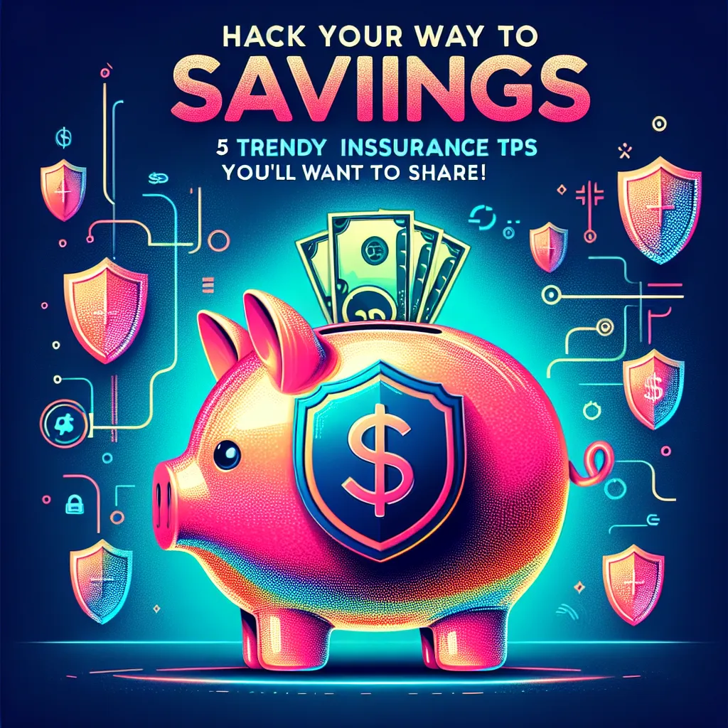 Hack Your Way to Savings: 5 Trendy Insurance Tips You'll Want to Share!