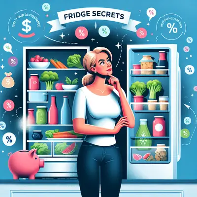 Fridge Secrets: What Your Refrigerator Says About Your Insurance Savings Habits!